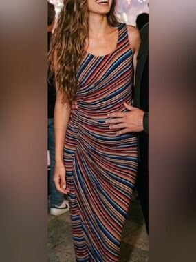 Anthropologie  Striped Pencil Dress